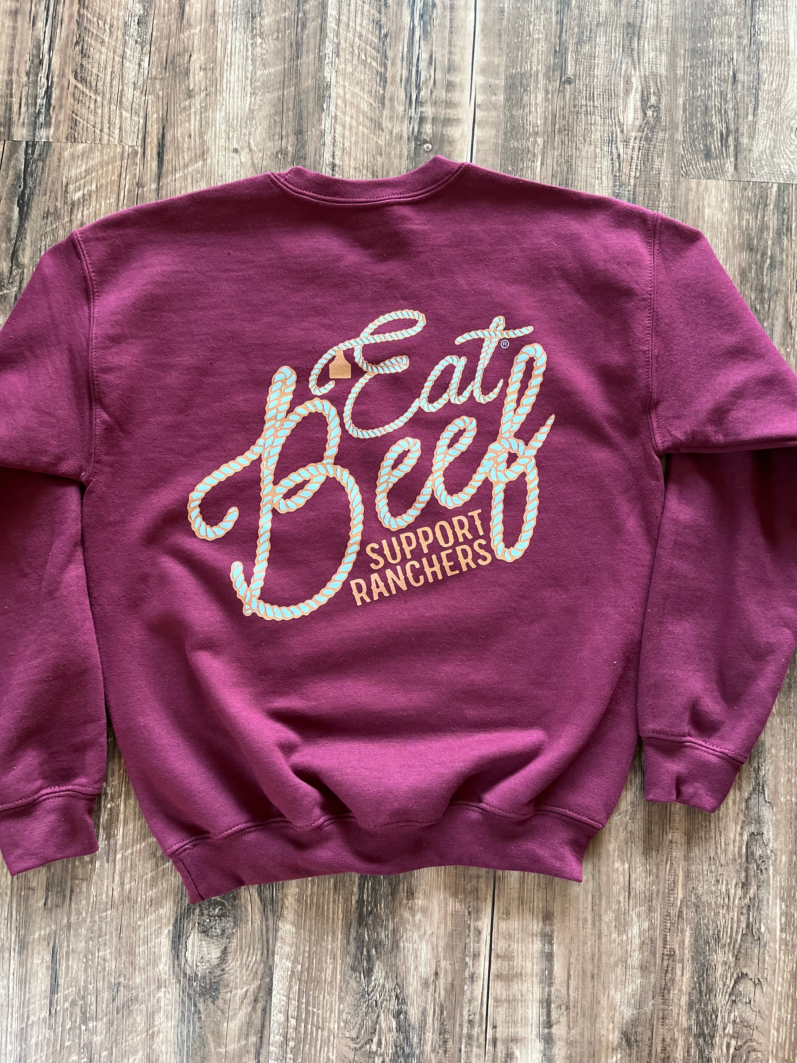 Eat Beef Youth Crewneck