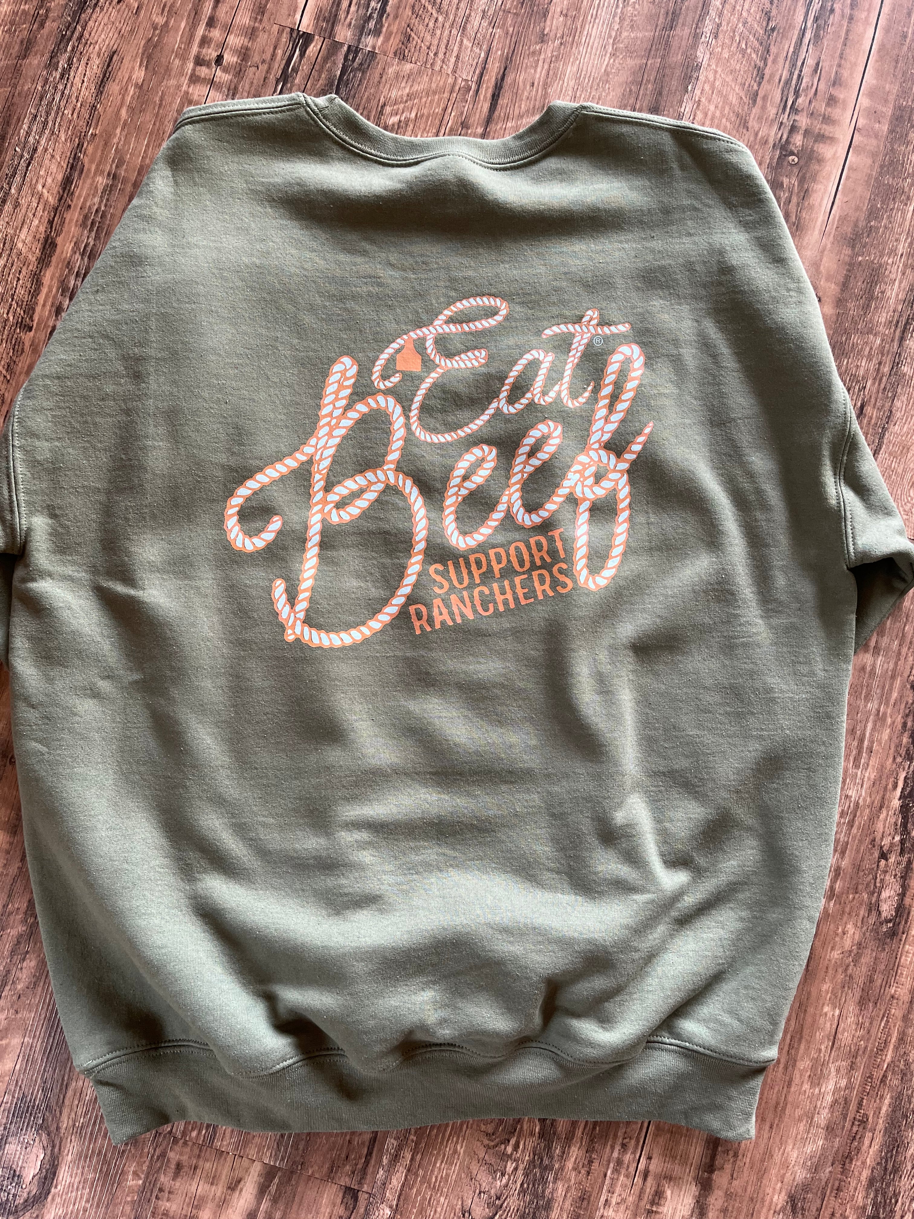 Eat Beef Crewneck