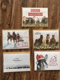 Cowboy Christmas Card Bundle. 5 for $20