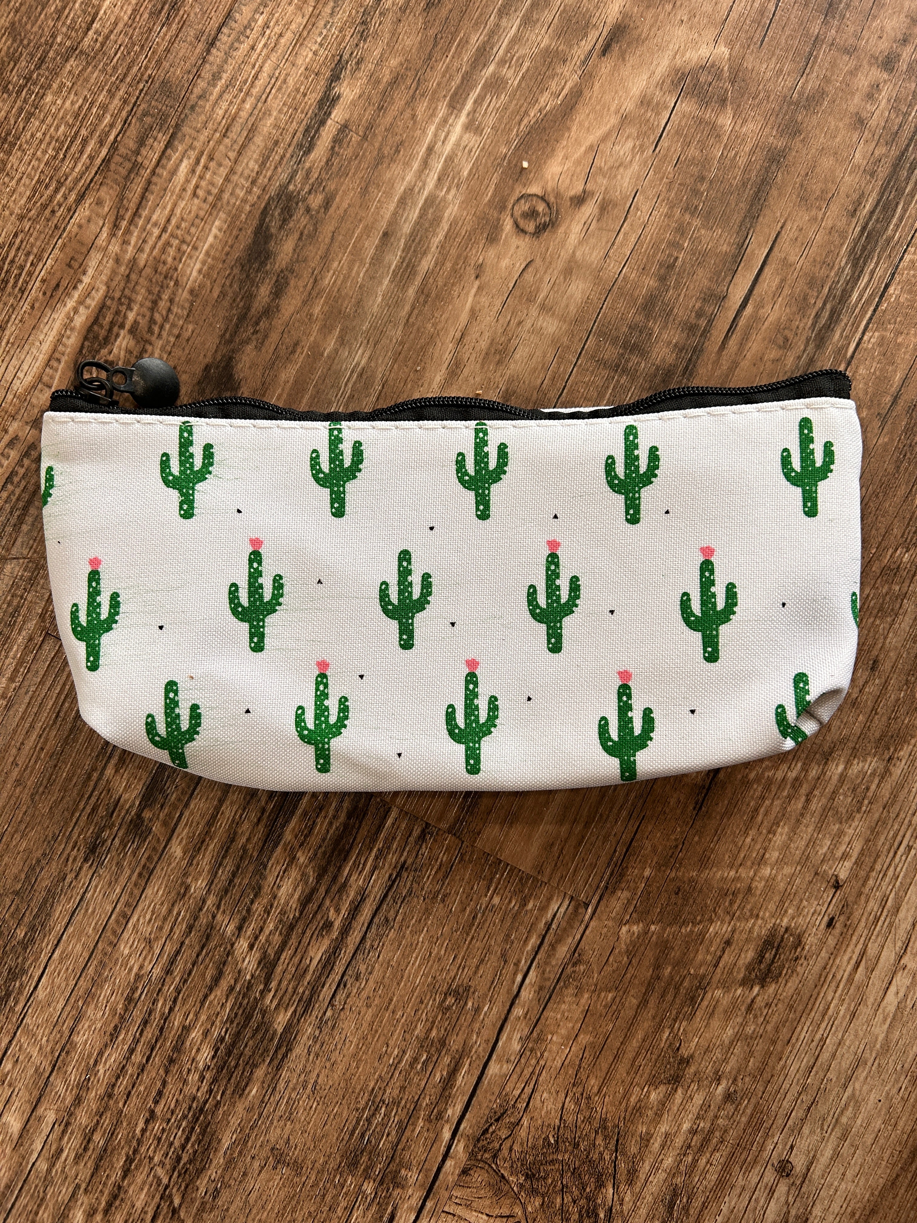 Small Cactus Makeup Bag
