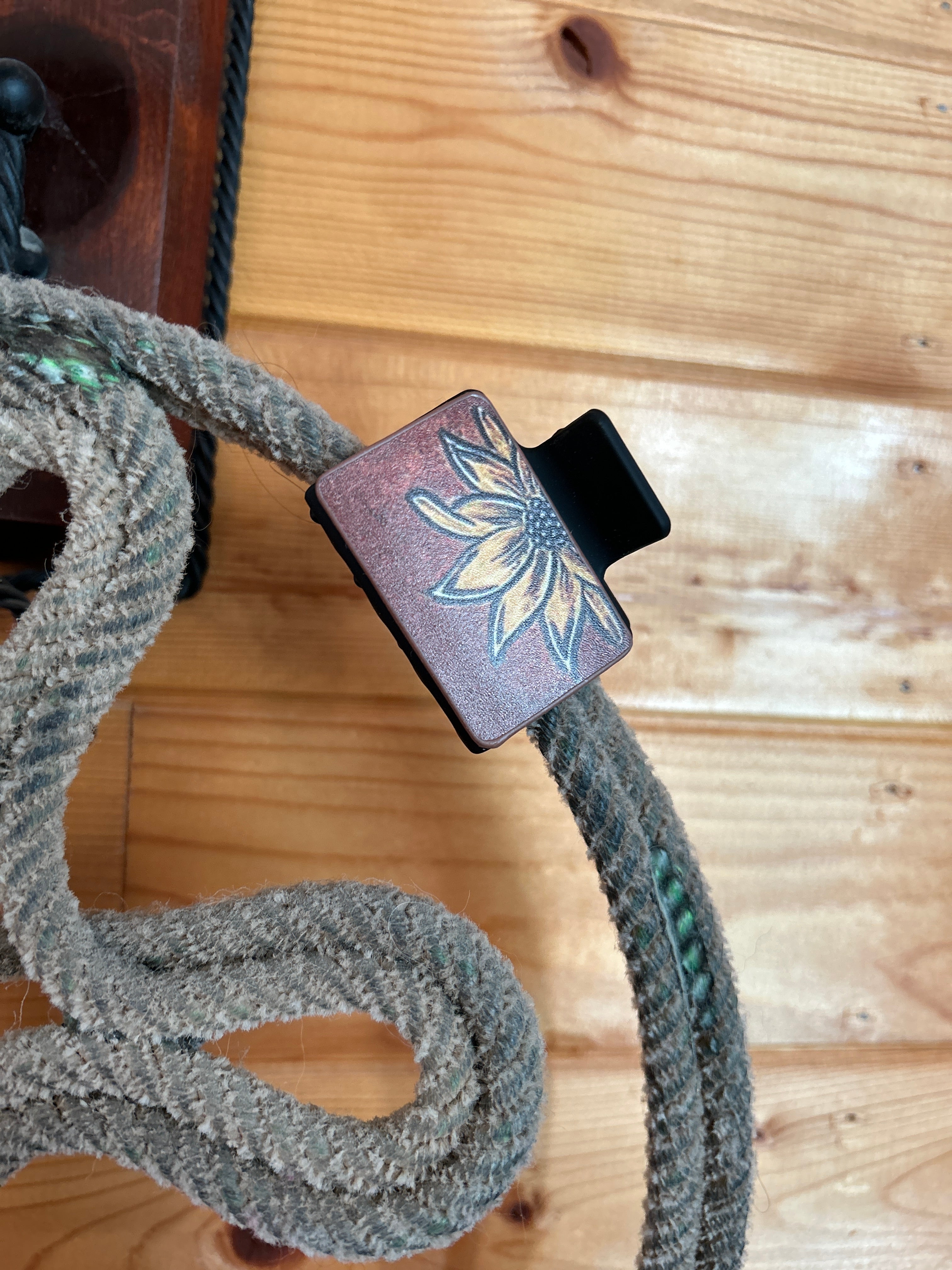 Small Hair Clip- Sunflower