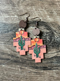Cactus Earrings