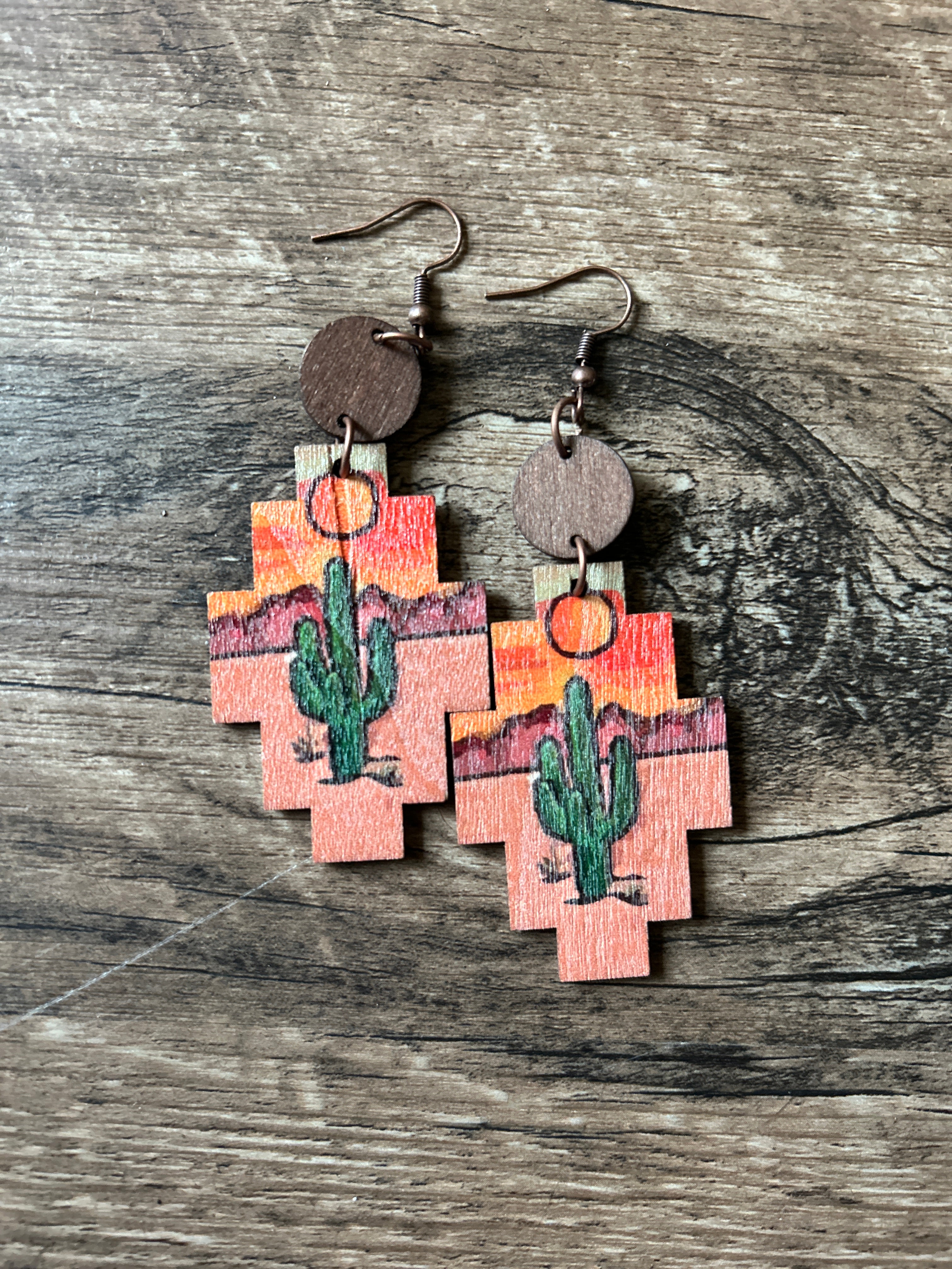 Cactus Earrings
