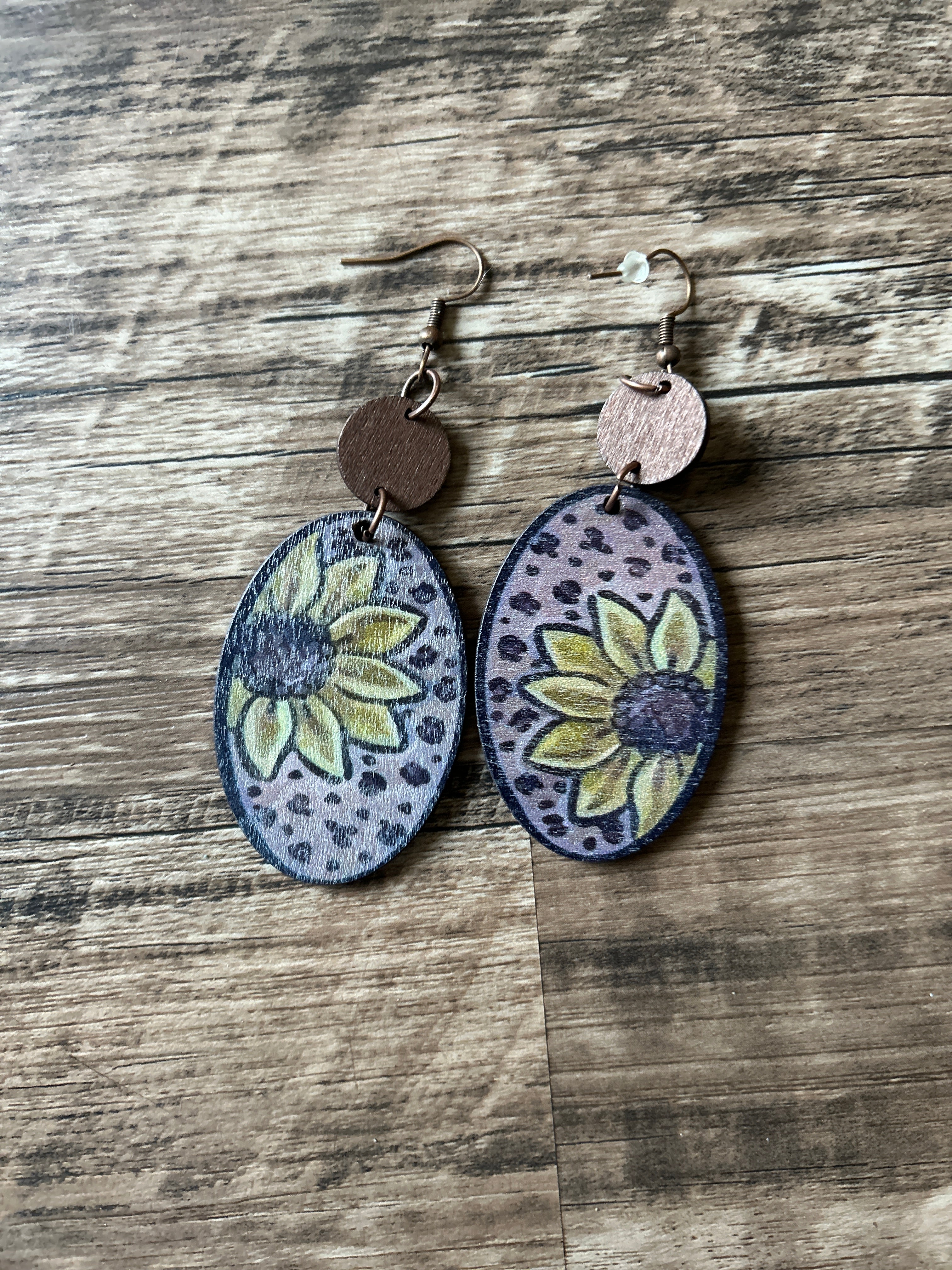 Sunflower Earrings