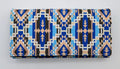 Native Wallet- Blue Tribal