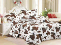 Cow Hide Pattern-Dark Brown