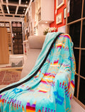 Sherpa Lined Throw 50” x 60”- Nuna Native Design