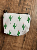 Small Cactus Coin Pouch