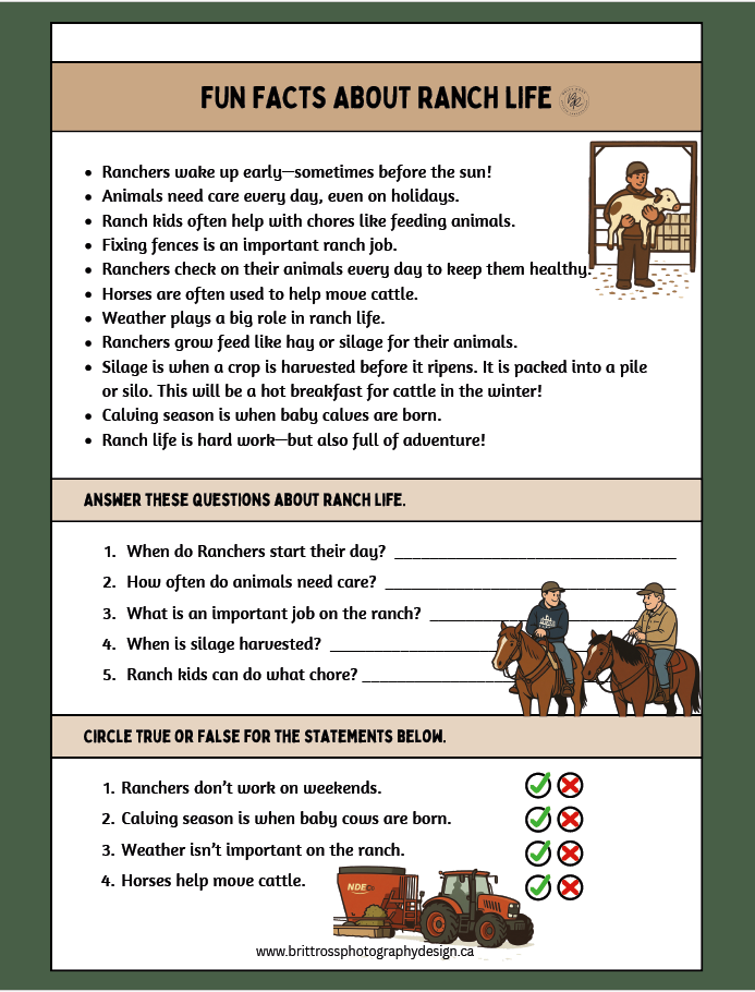 Ranch Kid Adventures Activity Books (Pre-Order)
